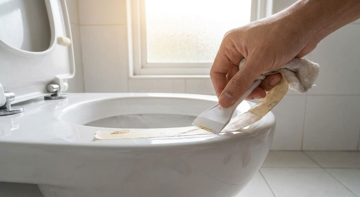 How to Remove Toilet Tapes