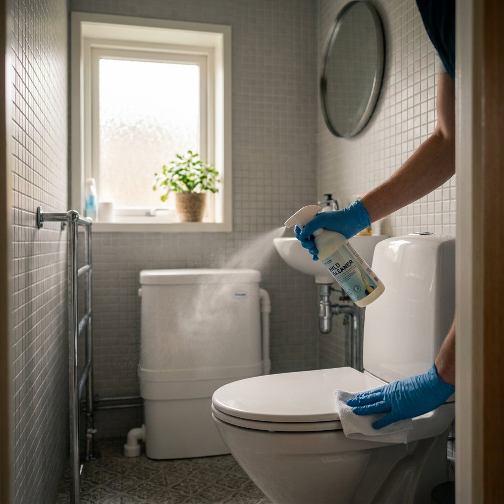 Sanibroyeur toilet schoonmaken: zo doe je dat veilig