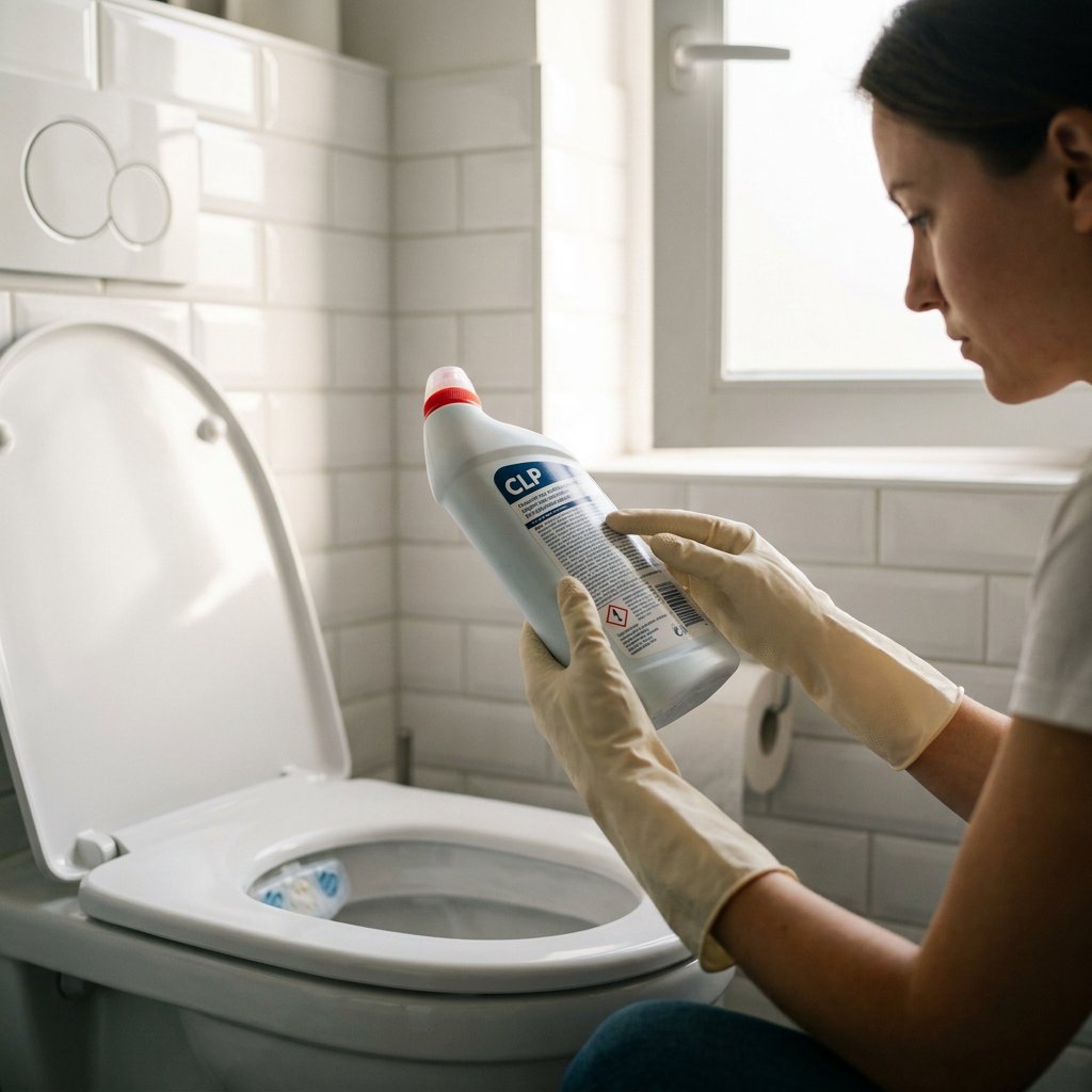WC reiniger veilig gebruik en CLP uitgelegd