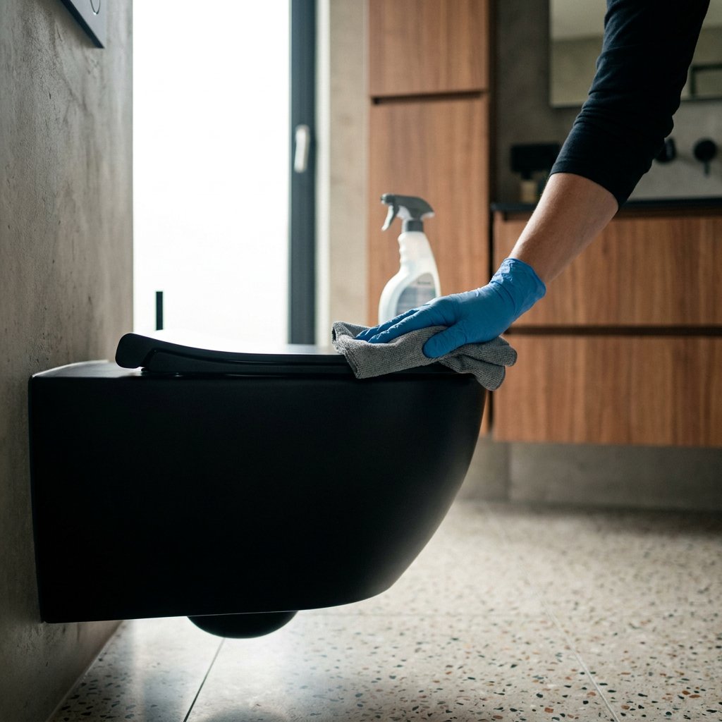 Zwart toilet schoonmaken? Tips zonder strepen of aanslag