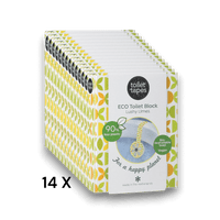 Lushy Limes toiletblokjes van Toilet Tapes, 14 stuks