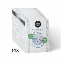 Clean Cotton Toilet Tapes – duurzame wc blokjes, 14 stuks