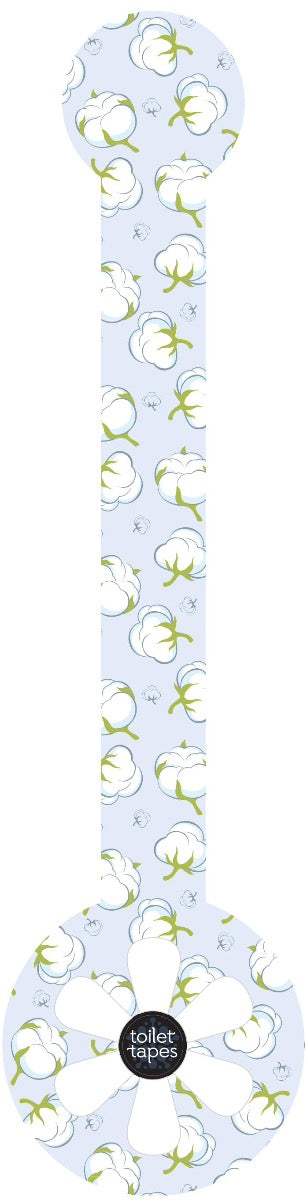 Clean Cotton Toilet Tapes – duurzame wc blokjes, 14 stuks