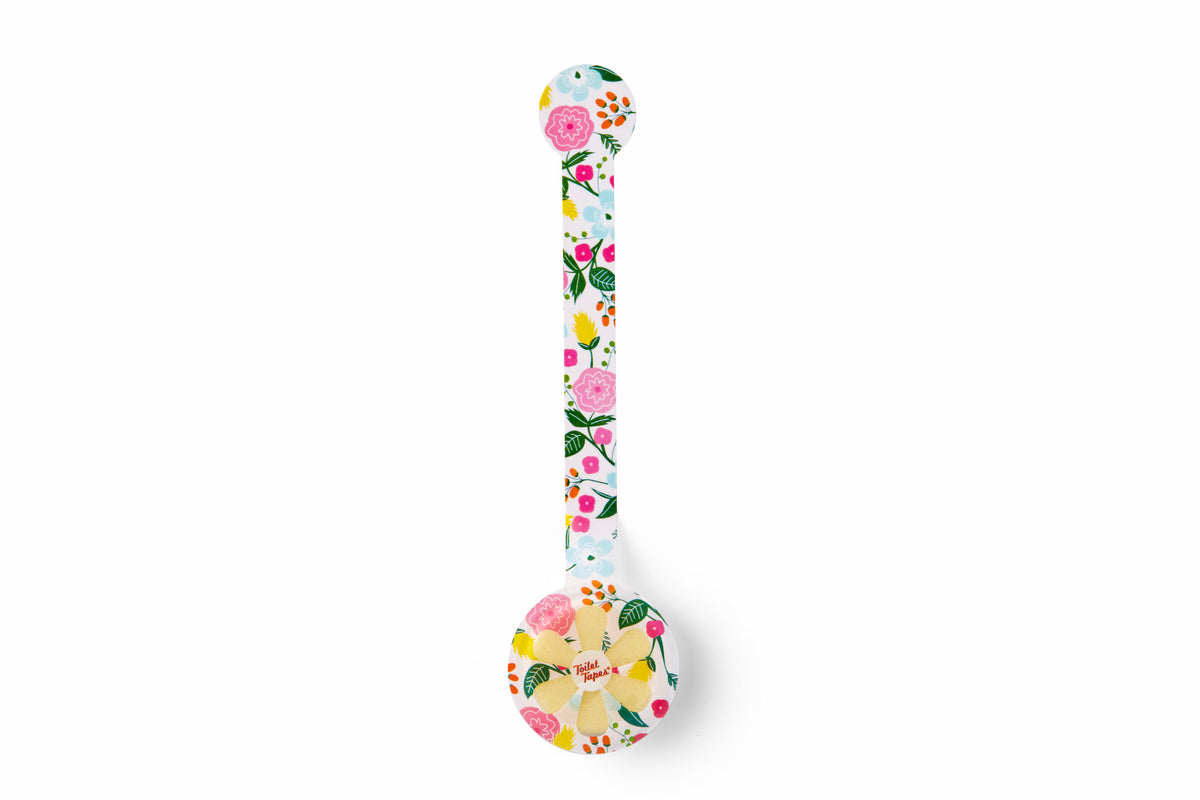 Toilet Tapes - Floral Fest - White