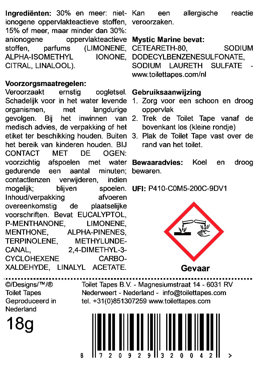 Toilet Tapes assortidoos 24 stuks met duurzame wc blokjes