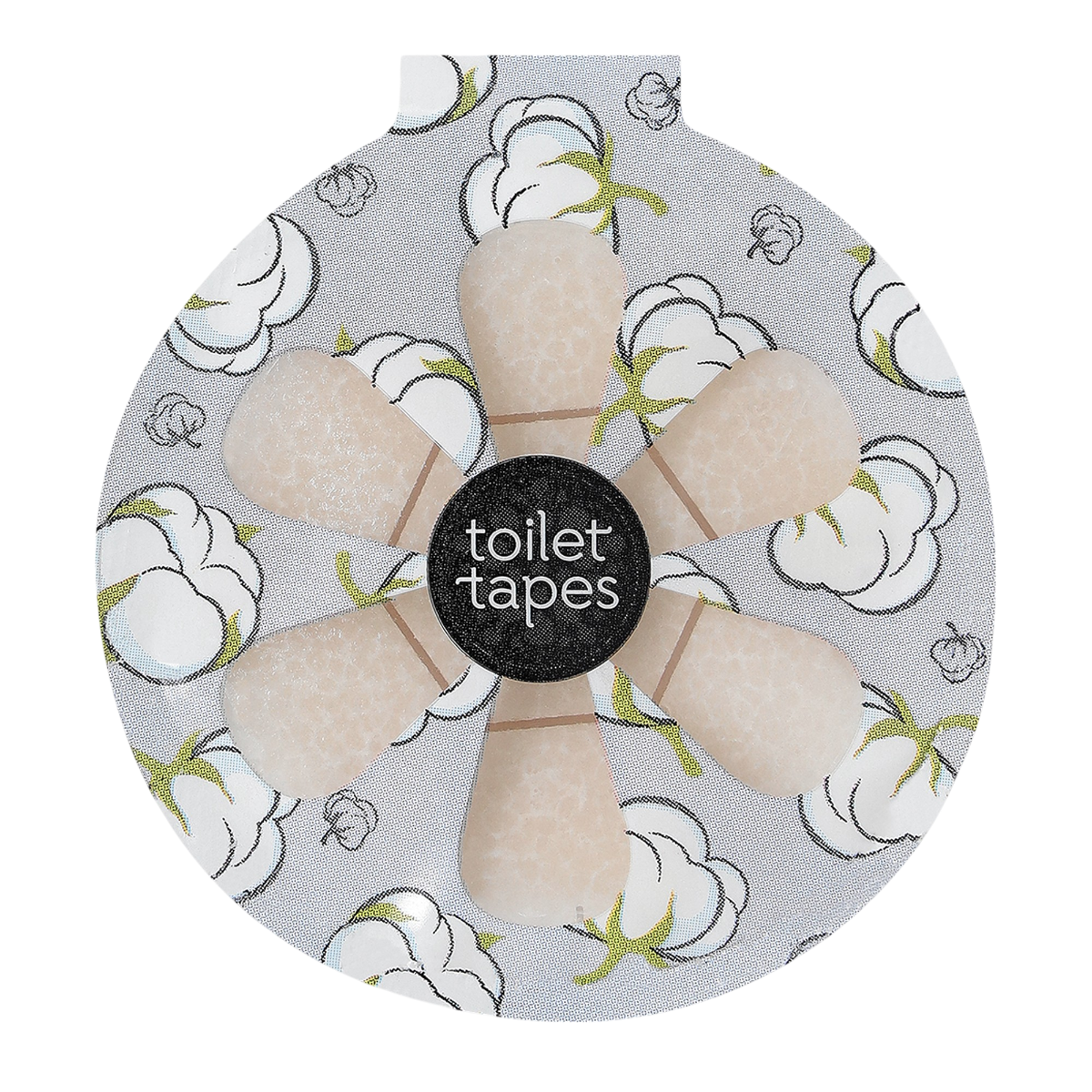 Clean Cotton toiletblokje van Toilet Tapes zonder plastic strip