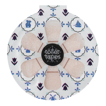 Toilet Tapes - Dazzling Dutch - White