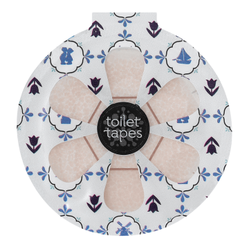 Toilet Tapes - Dazzling Dutch - White